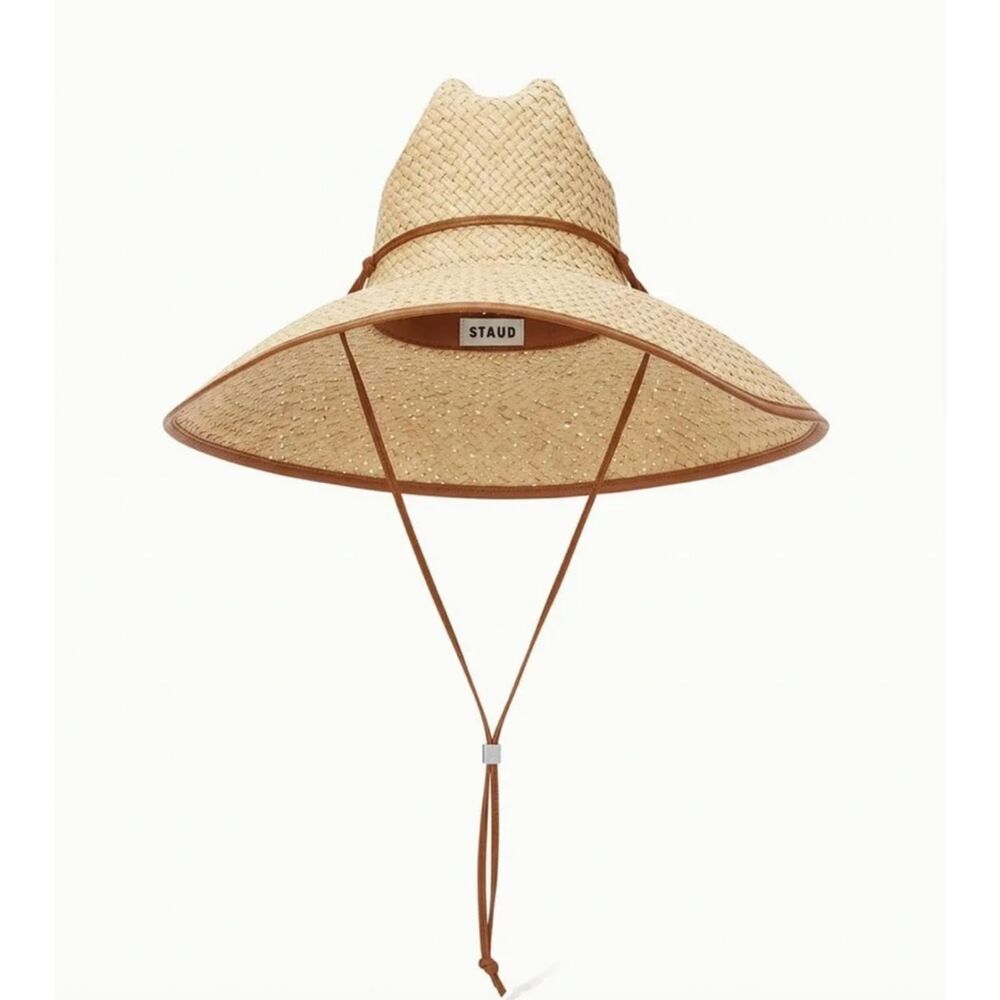 STAUD Cove Straw Wide Brimmed Hat One Size